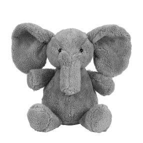 23cm-Cute-Plush-Grey-Elephant-Toys-Dolls-Baby-Sleeping-Back-Pillow-Cushion-Soft-Stuffed-Elephant-Plush