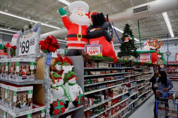 Inside A Wal-Mart Super Store Ahead Of Black Friday